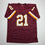 Autographed/Signed Earnest Byner Washington Maroon Football Jersey JSA COA