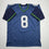 Autographed/Signed Matt Hasselbeck Seattle Blue Football Jersey Beckett BAS COA
