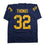 Autographed/Signed Anthony Thomas Michigan Blue College Football Jersey JSA COA