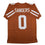 Autographed/Signed Ja'Tavion Sanders Texas Orange College Football Jersey Beckett BAS COA