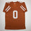 Autographed/Signed Ja'Tavion Sanders Texas Orange College Football Jersey Beckett BAS COA
