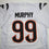 Autographed/Signed Myles Murphy Cincinnati White Football Jersey JSA COA