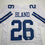 Autographed/Signed Daron Bland Dallas White Football Jersey JSA COA