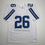 Autographed/Signed Daron Bland Dallas White Football Jersey JSA COA