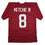 Autographed/Signed John Metchie III Alabama Red College Football Jersey JSA COA