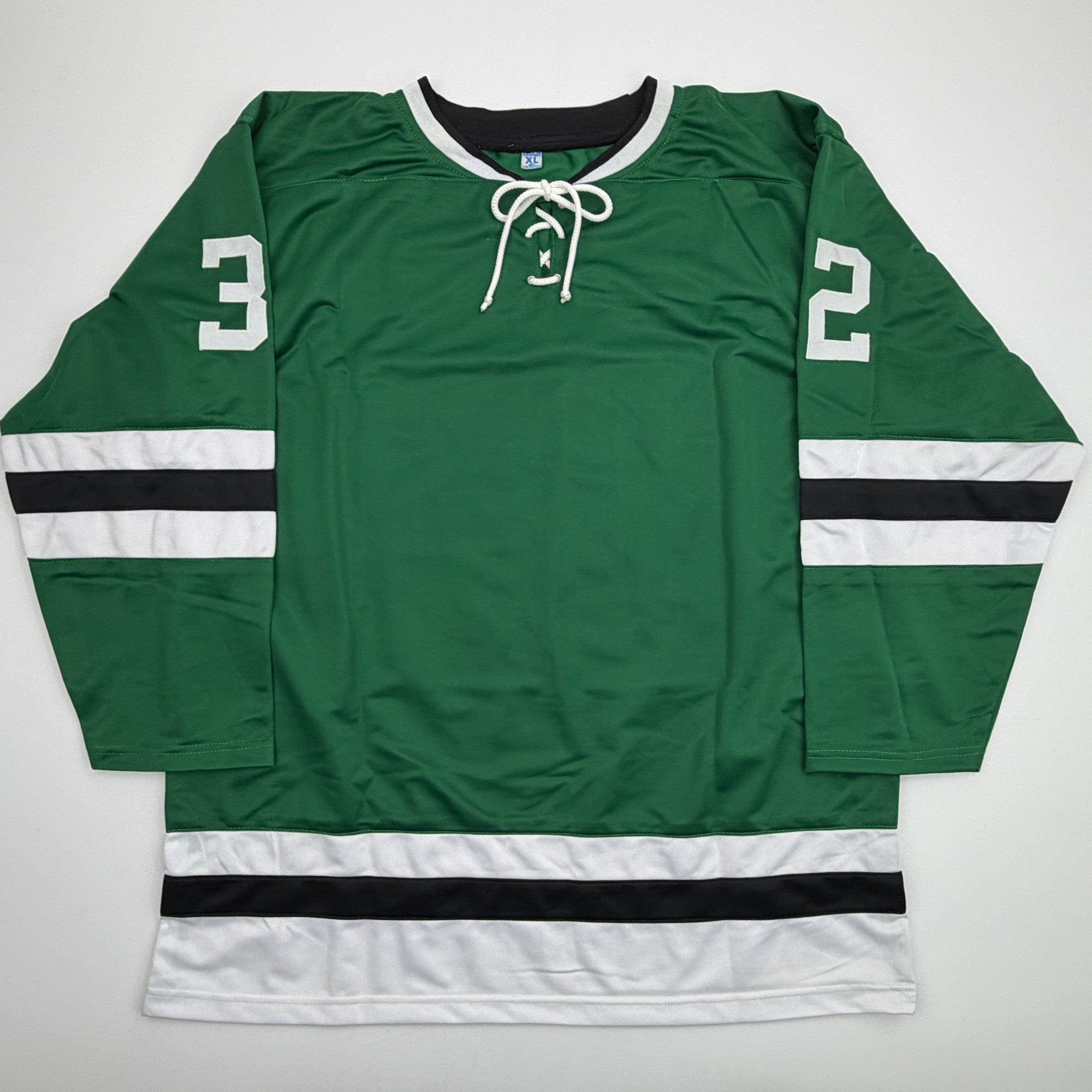 Autographed/Signed Kari Lehtonen Dallas Green Hockey Jersey JSA COA