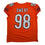 Autographed/Signed Montez Sweat Chicago Orange Pro Cut Football Jersey JSA COA