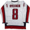 Autographed/Signed Alexander Alex Ovechkin Washington White Hockey Jersey Beckett BAS COA
