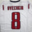 Autographed/Signed Alexander Alex Ovechkin Washington White Hockey Jersey Beckett BAS COA