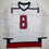Autographed/Signed Alexander Alex Ovechkin Washington White Hockey Jersey Beckett BAS COA