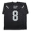 Autographed/Signed Ray Guy HOF 14 Oakland Las Vegas Black Football Jersey JSA COA