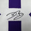 Autographed/Signed Dwayne Bowe LSU Purple College Football Jersey Beckett BAS COA