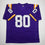 Autographed/Signed Dwayne Bowe LSU Purple College Football Jersey Beckett BAS COA