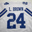 Autographed/Signed Larry Brown SB MVP Dallas White Football Jersey JSA COA