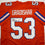 Autographed/Signed Randy Gradishar Denver Orange Football Jersey JSA COA