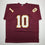 Autographed/Signed Derrick Brooks Florida State FSU Maroon College Football Jersey Beckett BAS COA