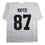 Autographed/Signed Michael Mayer Notre Dame White College Football Jersey Beckett BAS COA