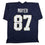 Autographed/Signed Michael Mayer Notre Dame Blue College Football Jersey Beckett BAS COA