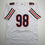 Autographed/Signed Montez Sweat Chicago White Football Jersey PSA/DNA COA