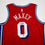 Autographed/Signed Tyrese Maxey Philadelphia 76ers Sixers Red Authentic Basketball Jersey Fanatics COA
