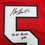 Autographed/Signed Garrison Hearst 3232 Yards Georgia Red College Football Jersey Beckett BAS COA