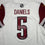 Autographed/Signed Jayden Daniels Washington Commanders White Authentic Football Jersey Fanatics COA