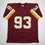Autographed/Signed Jonathan Allen Washington Maroon Football Jersey JSA COA