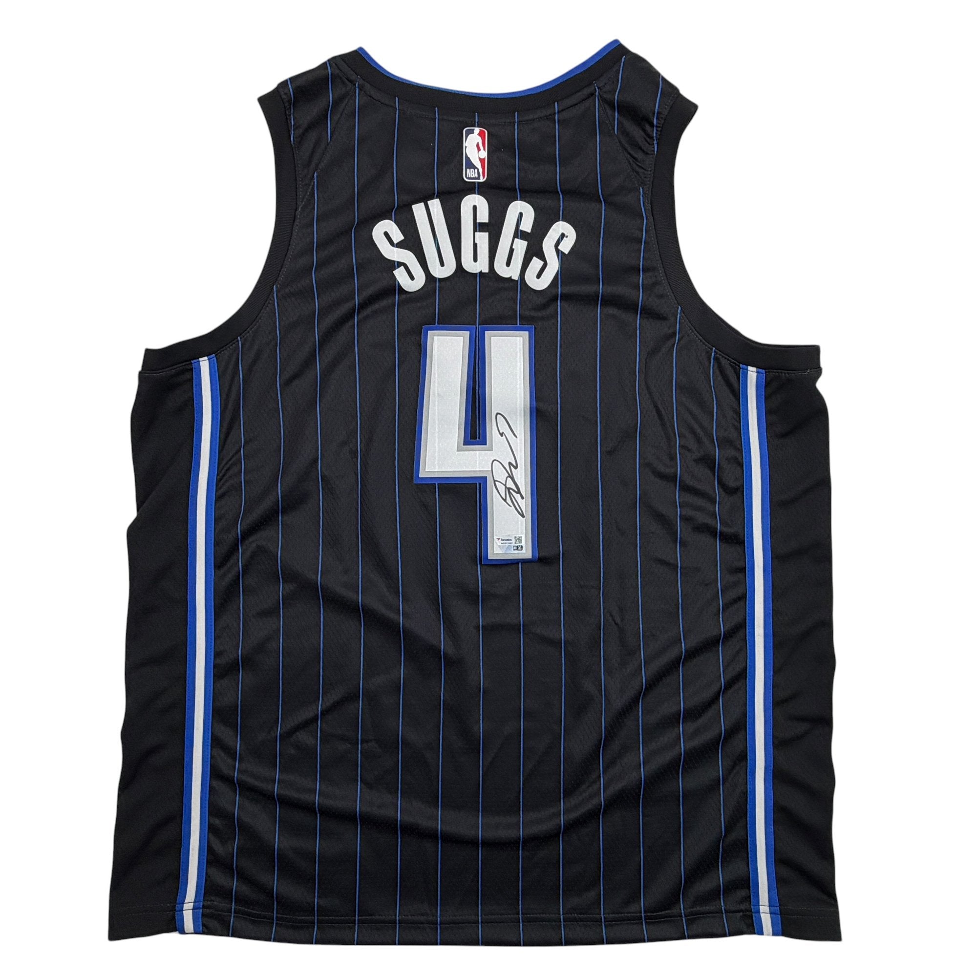 Autographed/Signed Jalen Suggs Orlando Magic Black Authentic Basketball Jersey Fanatics COA