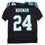 Autographed/Signed Josh Norman Carolina Black Football Jersey JSA COA