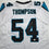 Autographed/Signed Shaq Thompson Carolina White Football Jersey JSA COA