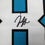 Autographed/Signed Jaycee Horn Carolina Blue Football Jersey Beckett BAS COA