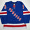Autographed/Signed Igor Shesterkin New York Rangers Blue Authentic Hockey Jersey Fanatics COA