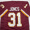 Autographed/Signed Jonathan Jones Washington Maroon Football Jersey JSA COA