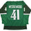 Autographed/Signed Scott Wedgewood Colorado Green St. Patrick's Day Hockey Jersey Beckett BAS COA
