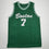 Autographed/Signed Jaylen Brown Boston Green City Edition Basketball Jersey Beckett BAS COA