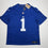 Autographed/Signed Malik Nabers New York Giants Blue Authentic Football Jersey Fanatics COA