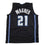 Autographed/Signed Moritz Moe Wagner Orlando Black Basketball Jersey Pristine PA COA