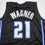 Autographed/Signed Moritz Moe Wagner Orlando Black Basketball Jersey Pristine PA COA