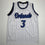 Autographed/Signed Desmond Bane Orlando White Pinstripe Basketball Jersey Beckett BAS COA