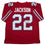 Autographed/Signed Fred Jackson Buffalo Red Football Jersey JSA COA