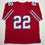 Autographed/Signed Fred Jackson Buffalo Red Football Jersey JSA COA