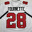 Autographed/Signed Leonard Fournette Tampa Bay White Football Jersey Beckett BAS COA