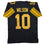 Autographed/Signed Roman Wilson Pittsburgh Black Color Rush Football Jersey Beckett BAS COA