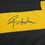 Autographed/Signed Roman Wilson Pittsburgh Black Color Rush Football Jersey Beckett BAS COA