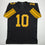 Autographed/Signed Roman Wilson Pittsburgh Black Color Rush Football Jersey Beckett BAS COA