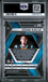 Graded 2025 Panini Mosaic Tetairoa McMillan #274 Reactive Blue Rookie RC Football Card PSA 10 Gem Mint