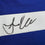 Autographed/Signed Amani Toomer New York Blue Football Jersey PSA/DNA COA