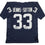 Autographed/Signed Dani Dennis-Sutton Penn State Blue College Football Jersey JSA COA