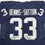 Autographed/Signed Dani Dennis-Sutton Penn State Blue College Football Jersey JSA COA