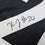 Autographed/Signed Kaleb Johnson Pittsburgh Black Football Jersey Beckett BAS COA